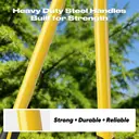 GARTOL Taille-branche à lames franches 66 cm, haute résistance – coupe-branches avec lame en acier SK5, poignées absorbant les chocs, capacité de coupe jusqu’à 4 cm, taille-branches de jardin durable image 4