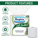 Regina Soft Bamboo Toilet Tissue, 3-Ply, 9 Rolls image 1