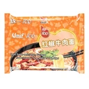 Uni-President Red Pepper Beef Noodles 24 x 108 g (Full Case) image 0