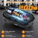 Smart Vibration Fitness Plate with 120-Speed Settings & 200W Motor - Full-Body Home Gym System w/LCD Touchscreen, Remote Control, Music Speaker, Resistance Bands & Yoga Mat - Quiet Vibration for, Toning for  all image 9