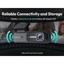 Botslab Dash Cam + 2K Resolution + Mini Design & 140° Wide Angle + Night Vision & Emergency Recording image 5