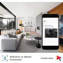 Konyks Camini Care 2 Caméra d'intérieur motorisée PTZ, Wi-Fi, bouton appel vidéo, mode VP + patrouille image 6