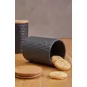 Geome Dolomite and Matt Black Hex Canister image 5