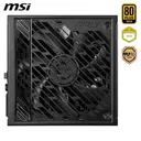 MSI 850W ATX Fully Modular Power Supply - MPG A850GS PCIE5 image 3