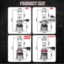 ENdureLite H8/H9/H11 Light Bulbs,  6000K Cool White Light with Cooling Fan, 20000LM  Brighter, CSP Chips LED Light, Pack of 2 image 9