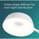 Philips Table Lamp Doughnut Desk Clip USB Rechargeable 3W White image 4