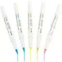 Zebra Mildliner Lot de 5 marqueurs pinceau à double pointe, couleurs fluorescentes image 0