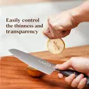 Set de Couteaux et Épluche-Melon Polyvalent SHIBAZIZUO (Couteau Polyvalent + Épluche-Melon + Étui de Couteau) – Ensemble d’Outils de Cuisine pour Couper et Éplucher les Légumes image 6