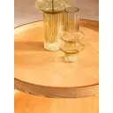 Interiors by Premier Side Table Viborg Round Natural 2 Shelf image 4