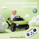 AIYAPLAY Volkswagen E-Buggy Licensed Electric Car for Kids, 12V Kids Electric Ride on with Remote Control, Suspension, Slow S image 5