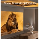 Yaber T1 Pro Projecteur portable 1080 P natif, autofocus et correction trapézoïdale auto, évitement des obstacles, alignement de l'écran, éclairage d'ambiance image 6