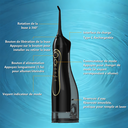Sunluxy F5 Hydropulseur dentaire sans fil portable - Noir image 7