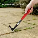 FLORA GUARD joint scraper, double-sided sharp stainless steel blade used for removing moss and weeds in slab joints, weed knife with ergonomic handle image 5