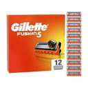 Gillette Fusion 5 Lames de rasoir - Lot de 12 lames image 0