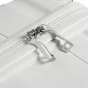 Kono Large Check in Luggage 28 inch Lightweight Polypropylene Hard Shell Suitcase with TSA Lock Spinner Wheels(White) image 6