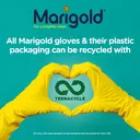 Marigold Longer Bathroom Gloves M image 1