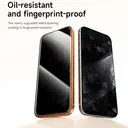 HOCO iPhone 17 AirXiongdun Series Full-Screen Privacy Tempered Glass (A888 Plus) image 4