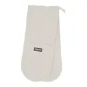 Dexam Double Oven Gloves Love Colour 100% Cotton Stone image 0