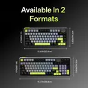 Rapoo V700DIY claviers mécaniques tri-mode 75 %, disposition QWERTY US, Gasket Mount-BG image 8