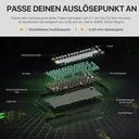 KEYSME AHD-HCKR-C 75-%-Gaming-Tastatur, QWERTY-US-Layout, magnetische Jade-Pro-Schalter, 8 kHz Abfragerate, einstellbarer Auslösepunkt 0,1–4,0 mm, CNC-Aluminiumgehäuse, PBT-Tastenkappen mit Farbsublimationsdruck image 3