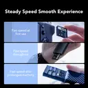 Lexar 64GB Silver SDXC UHS-I Memory Card, Up To 205MB/s Read, 90MB/s Write, Class 10 U3 V30, For Professional Photographers, Videographers, Enthusiasts image 5