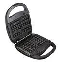 Tefal SW342D38 machine à gaufres, sandwiches et paninis, avec revêtement antiadhésif et thermostat réglable image 2