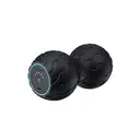Therabody WaveDuo, Vibrating Roller for the Neck, Back & Spine, Contoured Ergonomic Design, Black image 0