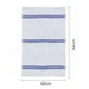 JORDAN&JUDY 6-Pack Blue Kitchen Towels, Soft & Durable, Quick-Dry & Lint-Free, 40x66cm image 5