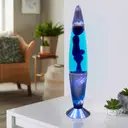 GLOBAL GIZMOS Lava Lamp Rocket Galaxy Blue image 3