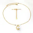 Hexagon Pearl Pendant Necklace, 18K Gold Plated Geometric Jewelry image 4