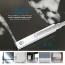 Swan Elevate Precision Angled Scrubbing Brush with Built-in Squeegee, White image 7