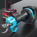 Flora Guard Sécateur électrique sans fil 35 mm – 2 batteries de 3000 mAh et chargeur 1 A, diamètre de coupe de 35 mm, pour branches épaisses et arbres image 5