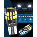 Katur 194 T10 W5W 501 168 Lot de 4 ampoules LED compatibles Canbus, 6000 K blanc xénon,12-24 V image 1
