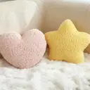 Cute Plush Pillow for Couch Bed Sofa Soft Half Moon Star Pillow with Room Decor for Bedroom Living Room Dorm Birthday Party Favors,heart image 3