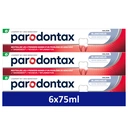 PARODONTAX Soin Blancheur - Dentifrice - Lot De 6x75ml image 0