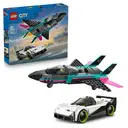 LEGO City 60489 Le jet contre la voiture image 0