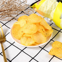 Oishi Country Style Potato Chips - Savory Salted Egg Yolk Flavor, 60g image 1