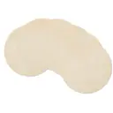 Lot de 6 sets de table ronds tressés 38 cm - Beige image 0