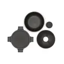 Brabantia Make & Take Salad Bowl, 1.3L - Dark Grey image 1