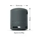 Sony SRS-XB100 Bluetooth Portable Speaker (Black) image 1