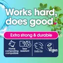 Ecozone Caddy Liner 10L 100% Compostable 22 Bags image 3