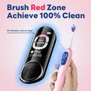 SAKYPRORAL AI Smart Electric Toothbrush for Kids Adults with LED Screen | 150-Day Rechargeable Toothbrush, Real-Time Map |3-Min Timer, Travel Case | Teens Sonic Toothbrush Gift for Family Chirstams (G5S Pink) image 1
