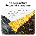 Vivreal Lot de 2 rouleaux de sacs poubelles biodégradables noir - 100 x 10 L image 5