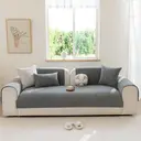 ochama Single Piece Sofa Cover for Armrest, sofa protector, non-slip couch cover, 90×70cm - Grey image 7