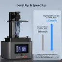 ANYCUBIC JB Version Photon Mono 4 Ultra 10K Resin 3D-Drucker, 7-Zoll-Monochrome-LCD, COB-Lichtquelle, bis zu 120 mm/h Hochgeschwindigkeitsdruck, 153,4 × 87 × 165 mm Bauraum image 2
