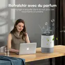 CONOPU Purificateur d’air HEPA compact avec diffuseur de parfum - Blanc image 4