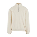 Urban Classics Pull camionneur oversize en polaire blanc sable - Taille XL image 0