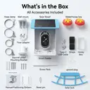 Blinkit Bird Villa Outdoor Bird Feeder 1.2L - 4400mAh Battery, Cloud Smart AI Camera with LED Night Vision, Two-Way Audio, Full-Color Night Vision, Bird Recognition image 4