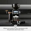 Sage the Smart Grinder™ Pro Coffee Grinder, Dosing iQ™ Technology, 60 Grind Settings, Conical Burr, Black Truffle - SCG820BTR4GUK1 image 1