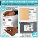 Triplast 250 White Thermal Printer Labels 4x6" image 3